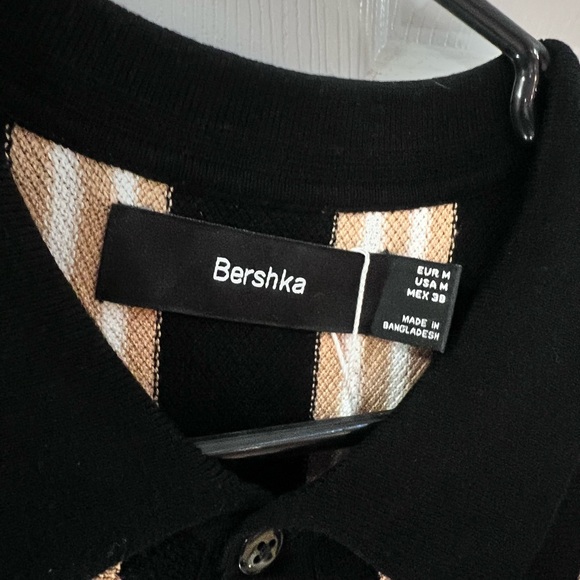 Bershka ASOS Striped button Up M - Picture 4 of 5